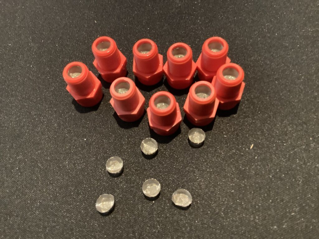 Cleaning nozzles with new screens